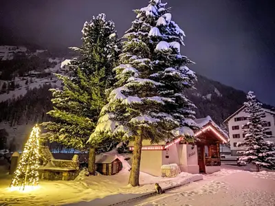 Chalet Häuschen Stadel by Interhome im Winter