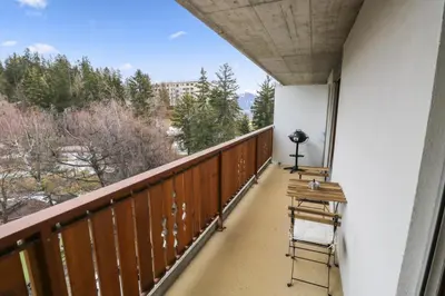Ein Balkon oder eine Terrasse in der Unterkunft Charmant appartement au centre
