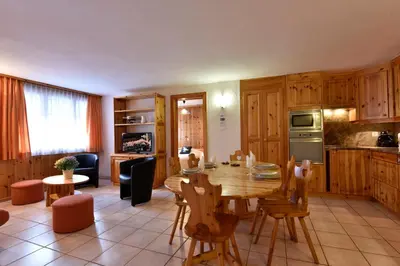 Küche/Küchenzeile in der Unterkunft Apartment Batteuse