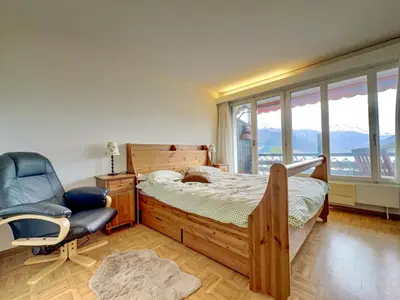 Ein Bett oder Betten in einem Zimmer der Unterkunft Appartement Nour