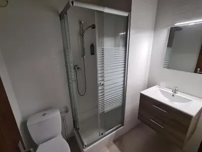 Ein Badezimmer in der Unterkunft Auberge de l'Ours