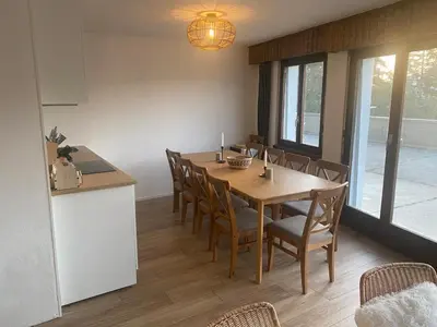 Küche/Küchenzeile in der Unterkunft Auberge de l'Ours