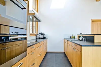 Küche/Küchenzeile in der Unterkunft Apartment Silbersee - GRIWA RENT AG