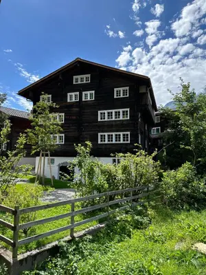 Ein Garten an der Unterkunft Michelhaus