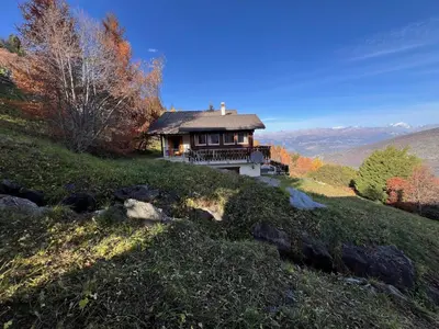 Naturlandschaft in der Nähe des Chalets