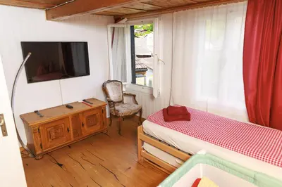 TV/Unterhaltungsangebot in der Unterkunft Charming Alpine Retreat by Apartments Capricorn
