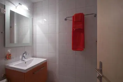 Ein Badezimmer in der Unterkunft Apartment Olympia Matterhorn