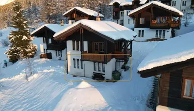 Chalet Meise im Winter