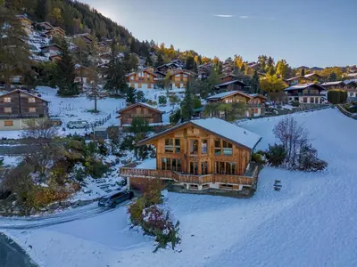Naturlandschaft in der Nähe des Chalets