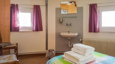 Ein Badezimmer in der Unterkunft Hotel Restaurant Monte Leone