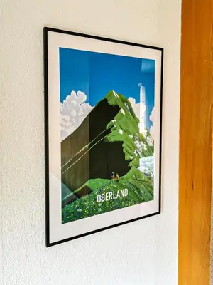 Grundriss der Unterkunft Ferienwohnung Bonderblick