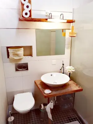 Ein Badezimmer in der Unterkunft Central Rooftop Loft