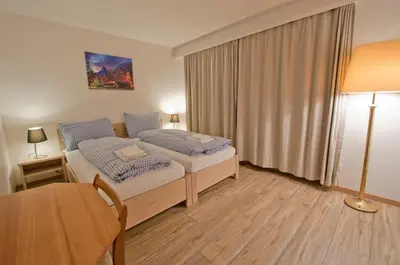 Ein Bett oder Betten in einem Zimmer der Unterkunft Haus Matten, Apartment Gant