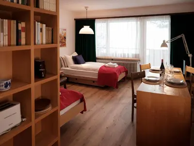 Ein Bett oder Betten in einem Zimmer der Unterkunft Apartment Silence-5 by Interhome