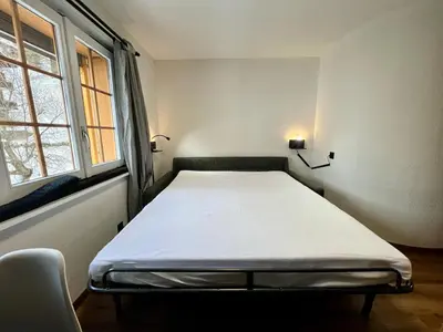 Ein Bett oder Betten in einem Zimmer der Unterkunft Charmant studio situé au centre