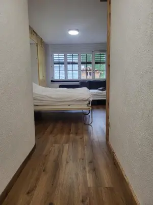 Ein Bett oder Betten in einem Zimmer der Unterkunft Chaleureux studio au centre