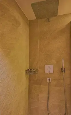 Ein Badezimmer in der Unterkunft Residence Bellevue