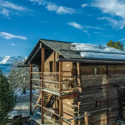 Les Mazots du Hameau - Charme Alpin avec Cuisine équipée