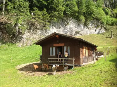 Naturlandschaft in der Nähe des Gasthauses