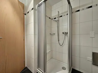 Ein Badezimmer in der Unterkunft Felskinn 2. OG