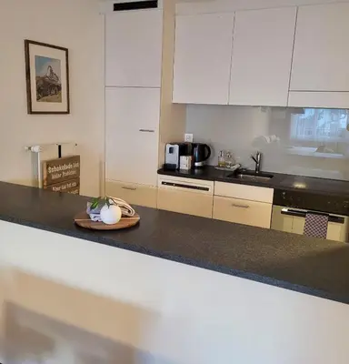 Küche/Küchenzeile in der Unterkunft Appartements Elan