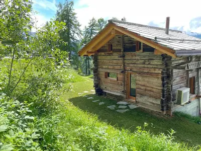 Das Gebäude in dem sich das Chalet befindet