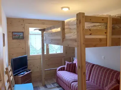 TV/Unterhaltungsangebot in der Unterkunft Apartments Vieux Chalet