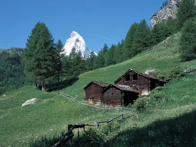 Naturlandschaft in der Nähe der Ferienwohnung