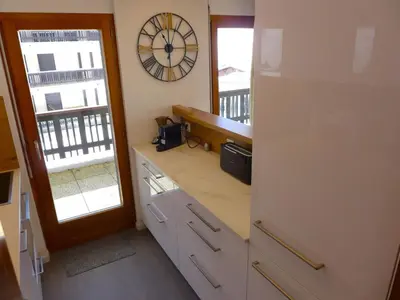 Küche/Küchenzeile in der Unterkunft Apartment Mandarin B 19 by Interhome