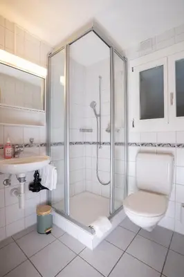 Ein Badezimmer in der Unterkunft Chalet Wassermandli