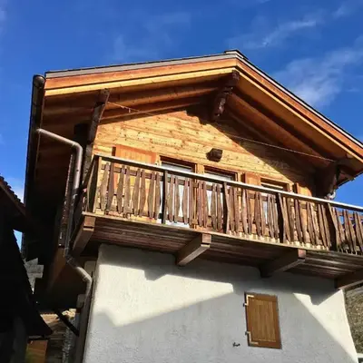 Chalet typique du Valais