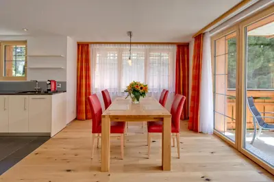 Küche/Küchenzeile in der Unterkunft Jägerhof Serviced Apartements