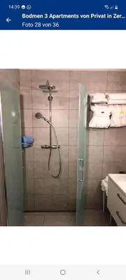 Ein Badezimmer in der Unterkunft Bodmen 3 Apartments von Privat in Zermatt
