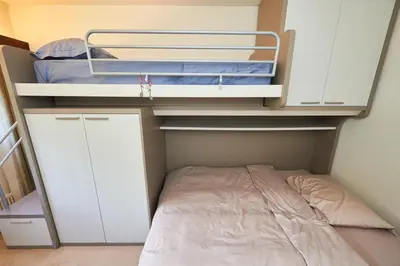 Ein Bett oder Betten in einem Zimmer der Unterkunft Supercrans, Rte de la Tour 10, Superb View!!