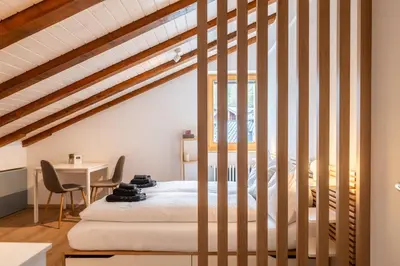 Ein Bett oder Betten in einem Zimmer der Unterkunft Studio Mundizia