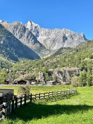 Naturlandschaft in der Nähe des Ferienhauses