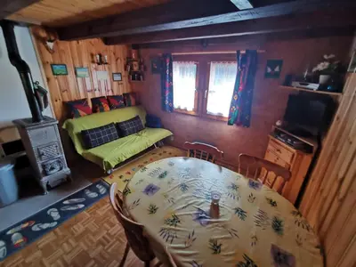 Ein Bett oder Betten in einem Zimmer der Unterkunft Chalet Dixence