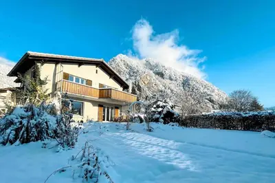 -The Urbanist- Mountainview Parking Garden 3BD im Winter