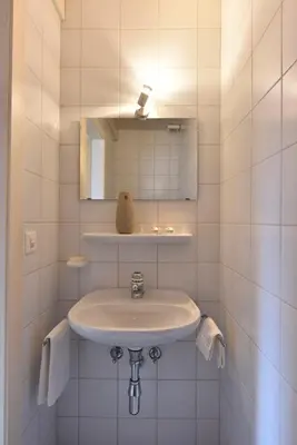 Ein Badezimmer in der Unterkunft Chalet Mousseron