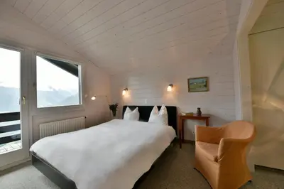 Ein Bett oder Betten in einem Zimmer der Unterkunft Chalet Mousseron