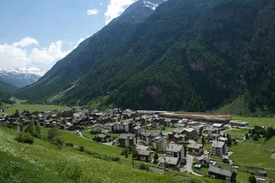 Naturlandschaft in der Nähe der Ferienwohnung