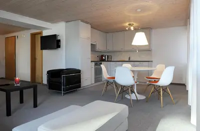 Küche/Küchenzeile in der Unterkunft Apartment Lenkstrasse 6 C