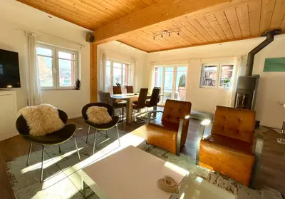 TV/Unterhaltungsangebot in der Unterkunft Al Porto Fantastic Lake & Mountain View Apartment