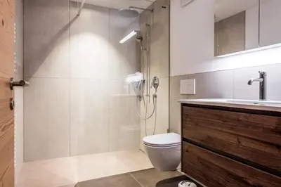 Ein Badezimmer in der Unterkunft Apartment Walt 3.5 - GRIWA RENT AG