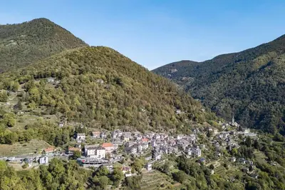 Naturlandschaft in der Nähe des Ferienhauses