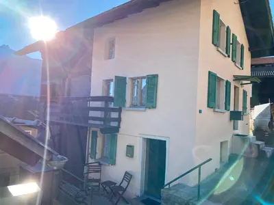 Das Gebäude in dem sich das Aparthotel befindet