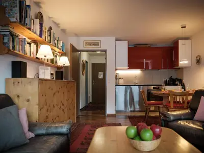 Küche/Küchenzeile in der Unterkunft Apartment Primavista-5 by Interhome