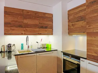 Küche/Küchenzeile in der Unterkunft Apartment Corfou A 5 by Interhome