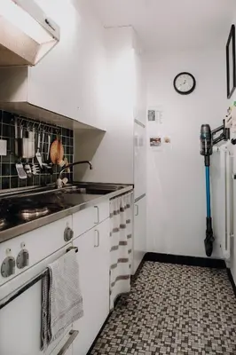 Küche/Küchenzeile in der Unterkunft Superb Modern Studio Leukerbad