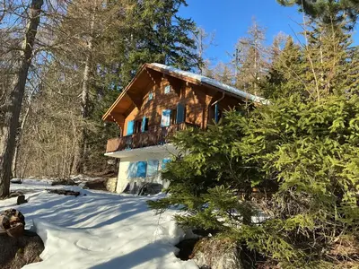 Naturlandschaft in der Nähe des Chalets